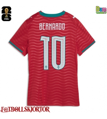 Portugal Bernardo Silva #10 Hemmatröja Dam VM 2026 Kortärmad